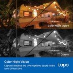 Tapo 2K Rechargeable Outdoor Security Camera