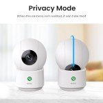 AOSU 2K Indoor Security Camera with Smart Tracking