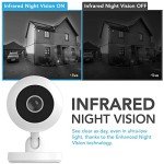 Indoor Smart Security Camera with Night Vision