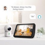 AOSU 2K Indoor Security Camera with Smart Tracking