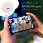 Indoor Smart Security Camera with Night Vision