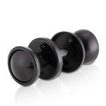 XFORT® Black Mortice Knob Set with Keyhole