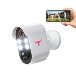Wireless 1080P Outdoor Security Cameras with Audio