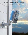 Wireless 2K Outdoor Security Camera with Siren