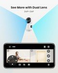 ZOSI 360° Dual-Lens WiFi Security Camera