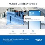 Tapo 2K Smart Outdoor Security Camera with Motion Tracking