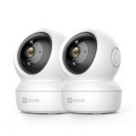 EZVIZ Wireless Indoor Security Cameras - 2 Pack