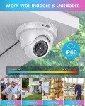 ZOSI 8-Channel 1080P Security Camera System