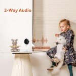 Owltron 2K Indoor Security Cameras - 2 Pack