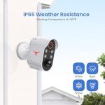 Wireless 1080P Outdoor Security Cameras with Audio