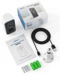 Wireless 2K Outdoor Security Camera with Siren