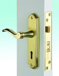 Yale 3 Lever Mortice Sash Lock - Polished Chrome