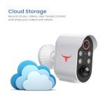 Wireless 1080P Outdoor Security Cameras with Audio