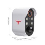 Wireless 1080P Outdoor Security Cameras with Audio