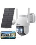 ieGeek 2K Solar 360° Wireless Security Camera