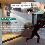 GUOANVISION 6MP Outdoor Security Camera with Night Vision