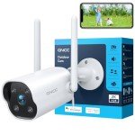 Outdoor 2K Security Camera with Night Vision