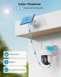 ieGeek 2K Solar 360° Wireless Security Camera