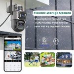 GUOANVISION 6MP Outdoor Security Camera with Night Vision