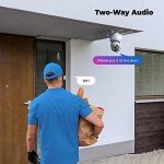 Codnida 2K Outdoor PTZ WiFi Security Camera