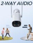 Outdoor 2K Security Camera with Night Vision