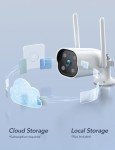 Outdoor 2K Security Camera with Night Vision