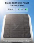 Solar-Powered 2K Wireless Security Camera System