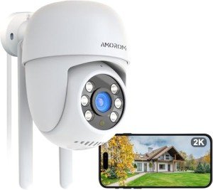 360° Outdoor Security Camera with Night Vision