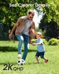 DEKCO 2K Outdoor WiFi Security Camera with Tracking