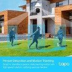 Tapo 1080p HD Pan/Tilt Outdoor Security Camera
