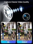 360° Outdoor Security Camera with Night Vision