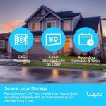 Tapo 1080p HD Pan/Tilt Outdoor Security Camera