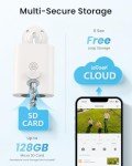 Solar-Powered 2K Wireless Security Camera System