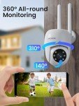 360° Outdoor Security Camera with Night Vision