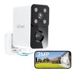 Wireless 2K Outdoor Security Camera with Motion Detection