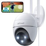 ieGeek 2K Outdoor PTZ Security Camera System