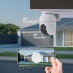 EZVIZ 3K Outdoor Security Camera with 360° View