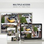 SANSCO 5MP 8-Channel Outdoor CCTV Security System