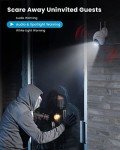 ieGeek 2K Outdoor PTZ Security Camera System
