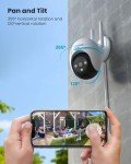ieGeek 2K Outdoor PTZ Security Camera System
