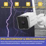 Septekon 2K Wireless Outdoor Security Camera
