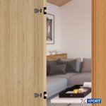 Matt Black Mortice Door Bolts - 2 Pack