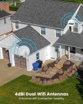 ieGeek 2K Outdoor PTZ Security Camera System