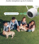 EZVIZ 2K Outdoor Wi-Fi Security Camera with Night Vision
