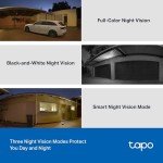 Tapo 2K Outdoor PTZ WiFi Security Camera