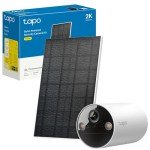 Tapo 2K Solar Security Camera Kit with Night Vision