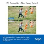 Tapo 2K Outdoor PTZ WiFi Security Camera