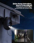 Wireless Solar Security Camera with 360° PTZ