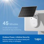 Tapo 2K Solar Security Camera Kit with Night Vision