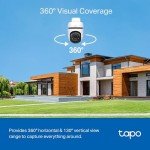 Tapo 2K Outdoor PTZ WiFi Security Camera